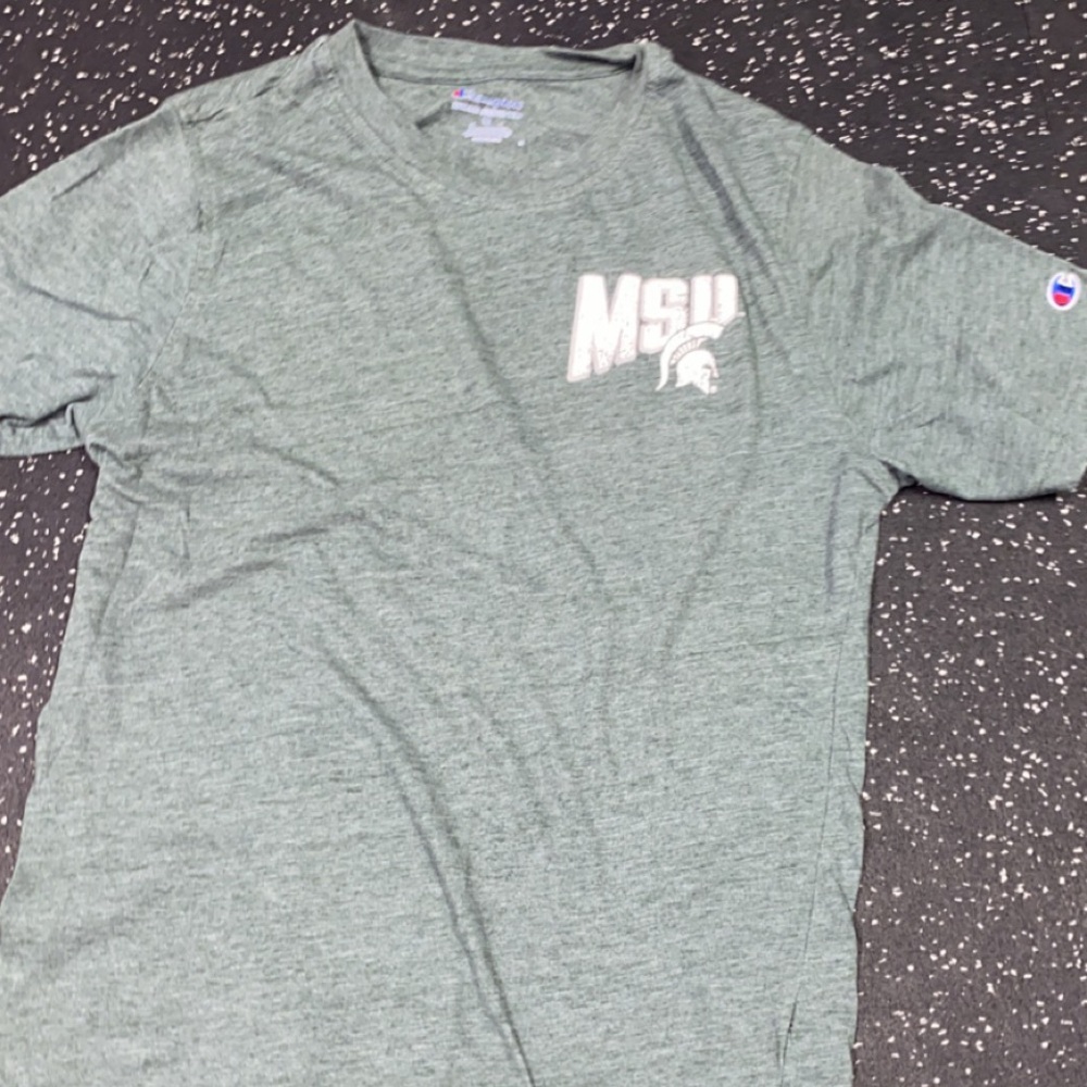 MSU/Champion Green Tee